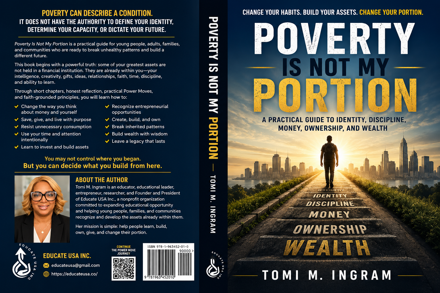 Cover of Poverty Is Not My Portion by Tomi M. Ingram